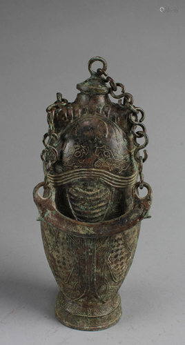 Chinese Bronze Container