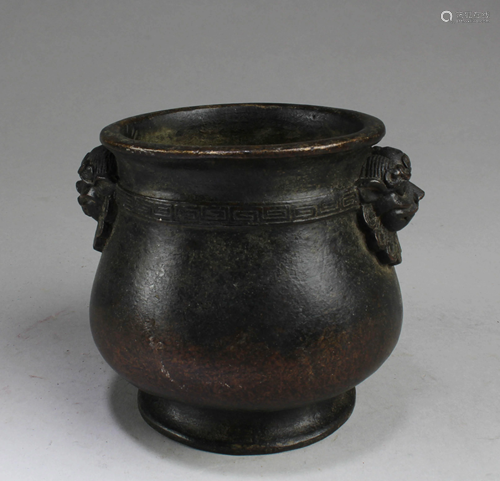 Chinese Bronze Censer