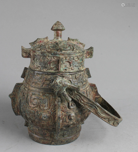 Chinese Bronze Container