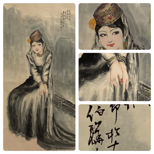 Chinese Hanging Scroll Painting