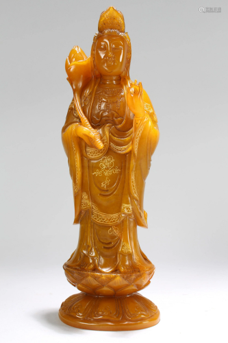 An Estate Chinese Vividly Detailed Religious …