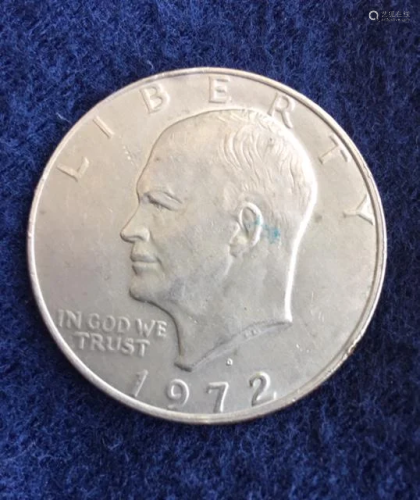 A US Silver Coin, 1972, 23.2g