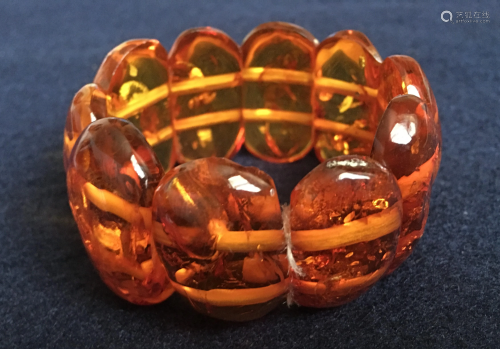 Amber Bracelet,10 big beads, each bead 1 7…