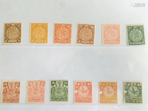 china Dragon stamp 1901