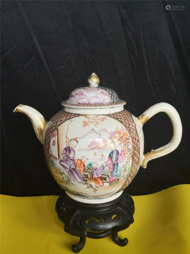 ANTIQUE ANTIQUE FAMILLE ROSE PORCELAIN…