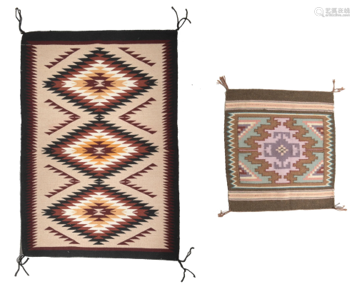 2 Navajo Weavings with Provenance