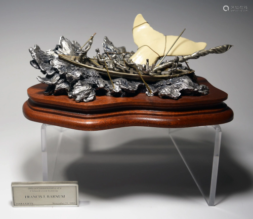 Chilmark, Moby Dick, Mixed Media Sculpture