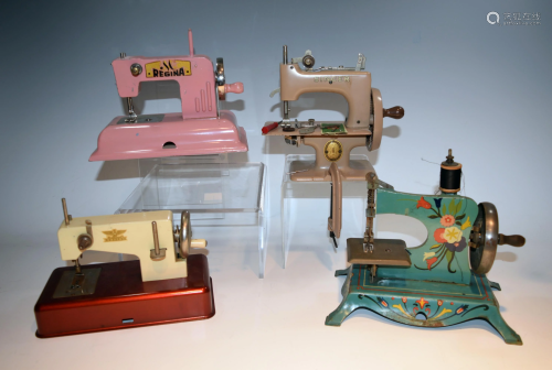 4 Toy Sewing Machines, Inc. Singer