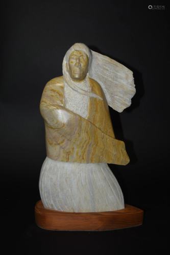 Alabaster Sculpture by Daniel Becenti, Navajo