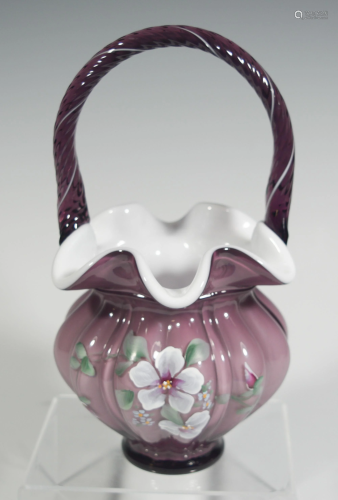 Fenton Hand Painted Limited Production Pieces
