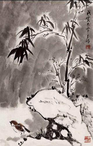 孙其峰 花鸟 纸本 画心