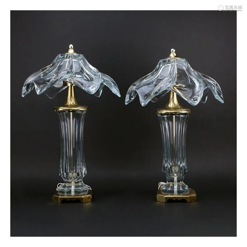 Pair of Murano Lamps