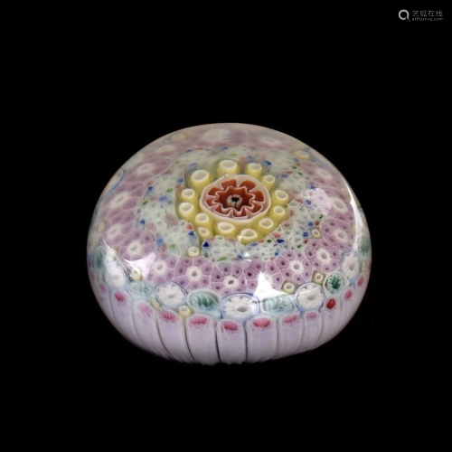 Baccarat Millifiori Paperweight