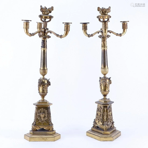 Pr 19C French Candelabra