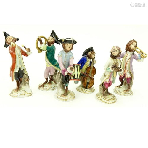 Grouping of Six German and Capodimonte…