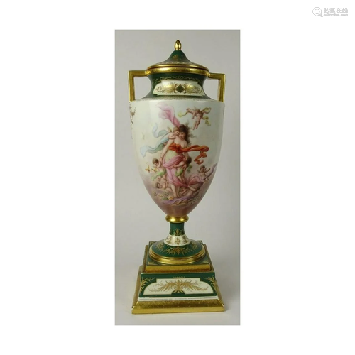 Royal Vienna Porcelain Urn