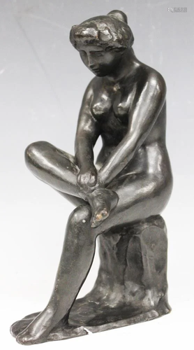 ARISTIDE MAILLOL (1861-1944) BRONZE FIG…