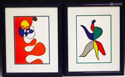 ALEXANDER CALDER PRINTS, UNSIGNED- LOT …