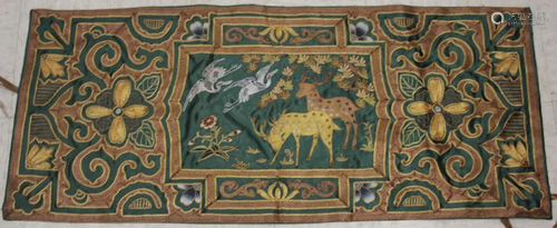 EARLY CHINESE BROCADE TAPESTRY