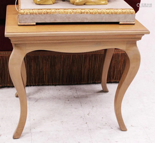 LOT OF (3) VINTAGE MAHOGANY TABLES