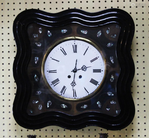 FRENCH CLOCK W/ MOTHER OF PEARL AND P…