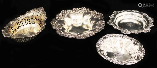 LOT OF (4) STERLING SILVER BOWLS, …