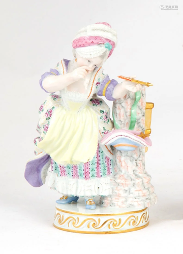 Meissen Figure of Lady with Arrows