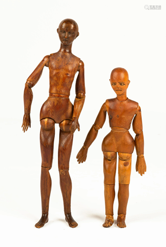 Two Reticulated Artist Models