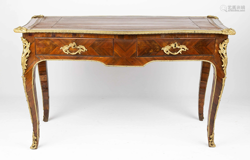 Louis XVI Ormolu Mounted Rosewood Burea…