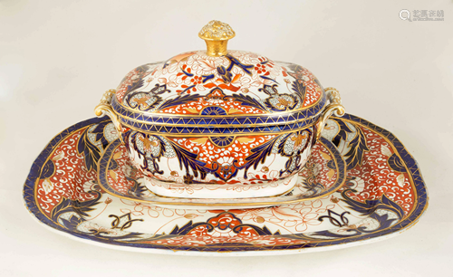 Ironstone Platter, Tureen and Undertray