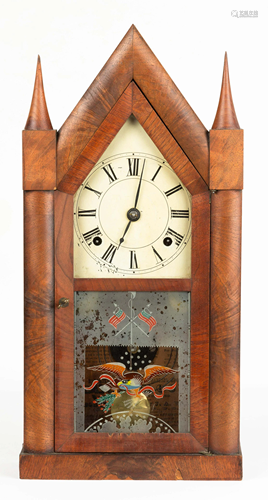 C. Boardman & J.A Wells Steeple Clock