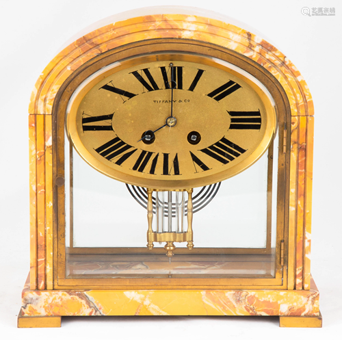 Tiffany & Co. Art Deco Shelf Clock