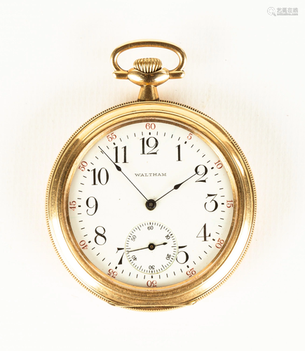 Waltham Gold Pocket Watch