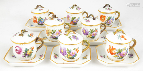 Royal Copenhagen Covered Demitasse Cups