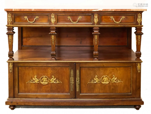 French Mahogany Sideboard