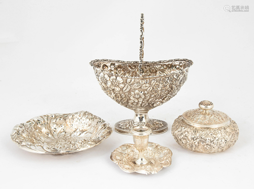 Group of Sterling Table Items