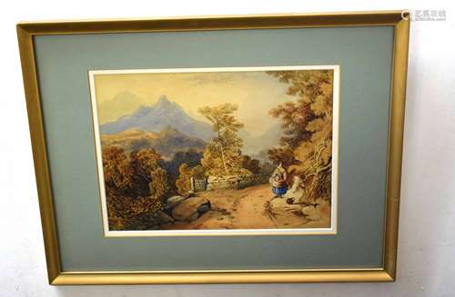 John Berney Ladbrooke (1803-1879)Landscapespair of watercolours23 x 31cm (2)