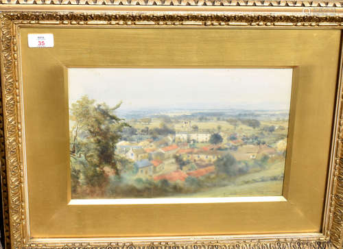 Frederick Dove Ogilvie (1850-1921), Landscape, signed and dated 1909 lower right, 25 x 35cm