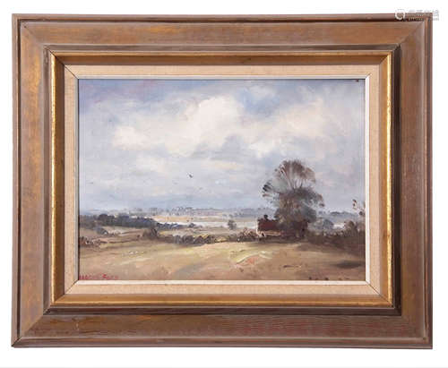 Marcus Holley Ford (1914-1989)Suffolk landscapeoil on board, signed lower left24 x 34cm