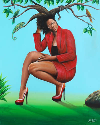 Camille-Pierre Pambu Bodo(Democratic Republic of Congo, 1953-2015) Femme Arbre