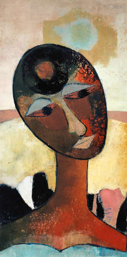 Muraina Oyelami(Nigerian, born 1940) Loneliness