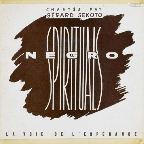 Gerard Sekoto(South African, 1913-1993) Negro Spirituals, La Voix de L'Esperance: