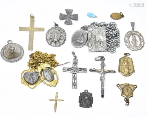 Antique & Vintage Religious Jewelry Group Lot