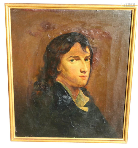 European School, 19th C. Portrait