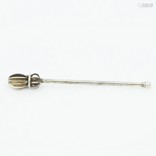 Georg Jensen Sterling Silver Honey Dipper