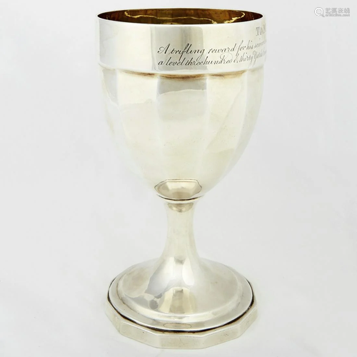 1818 George III Sterling Presentation Cup f…