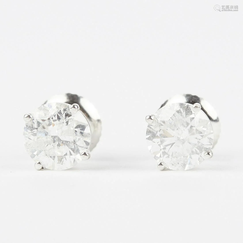 Diamond Stud Earrings