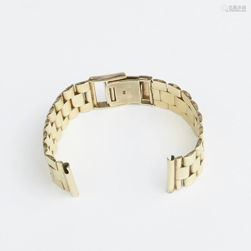 14K Gold Watch Band