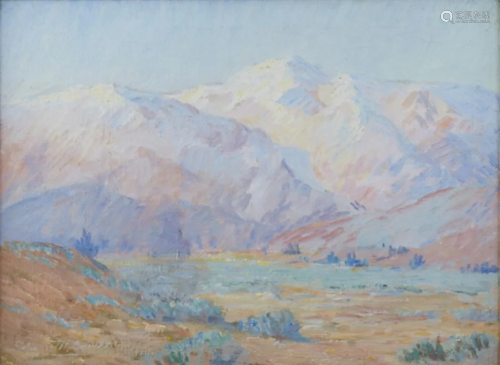 Edwin Minot Dawes Mountain Landscape Oil o…