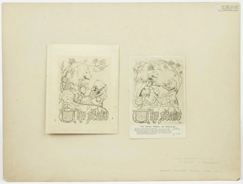 Charles H. Bennett Drawing and Print